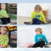 Volunboy Enfant Garcon Jogging Dinosaure Ensembles – Image 5