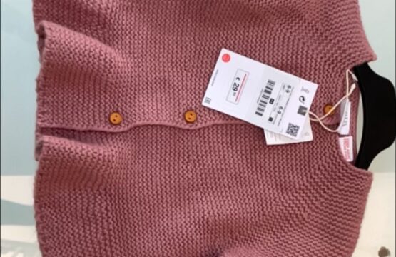 Pull ZARA bébé filles 6- 9 mois