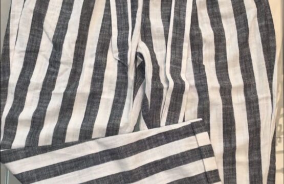 Pantalon lin bershka filles 14-16 ans
