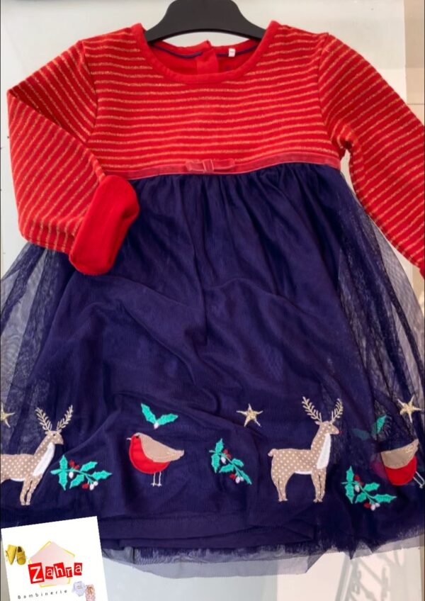 Robe Noël bébé 2 ans