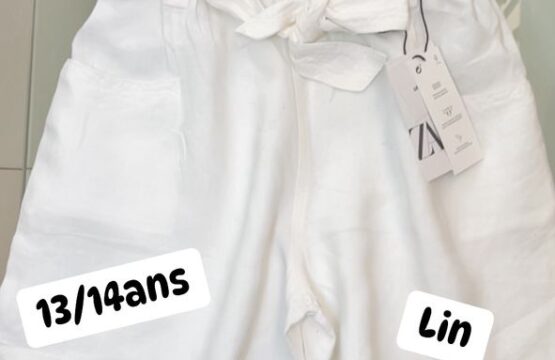 Short Zara fille  7ans  9ans 10ans 11ans 14ans