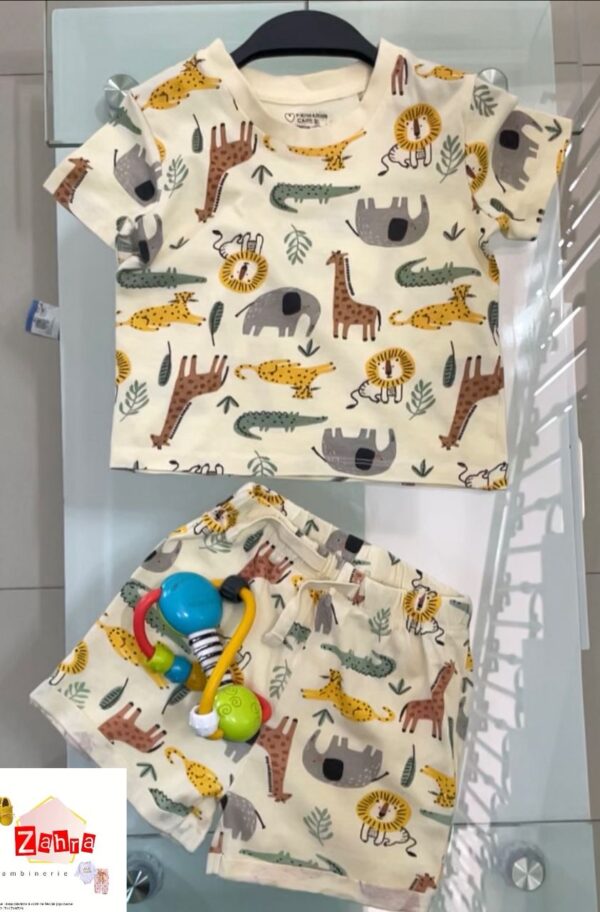 Ensemble pyjama short bébé garçon 9-12mois