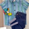 Produit: Ensemble bébé garçon 12mois – Chemise rayée & jean confortable