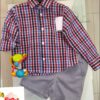 Ensemble chemise pour bébé garçon 2ans