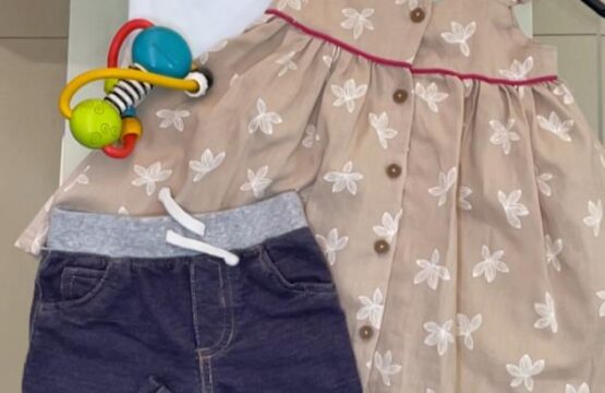 Ensemble bébé fille 9/12 mois