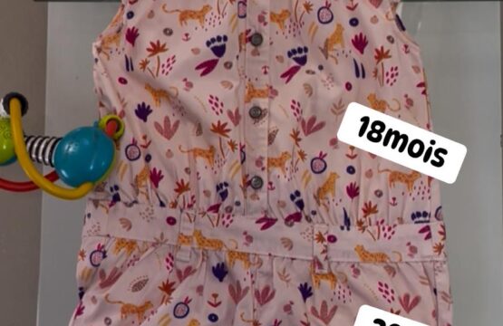 Barboteuse bébé fille 18 mois