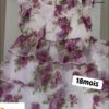 Robe princesse en brodé 18 mois